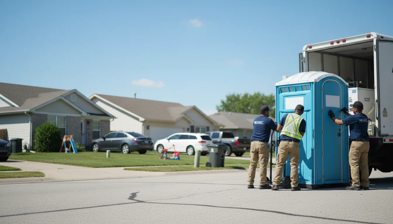 Standard Porta Potty Rentals in Minden, LA near me